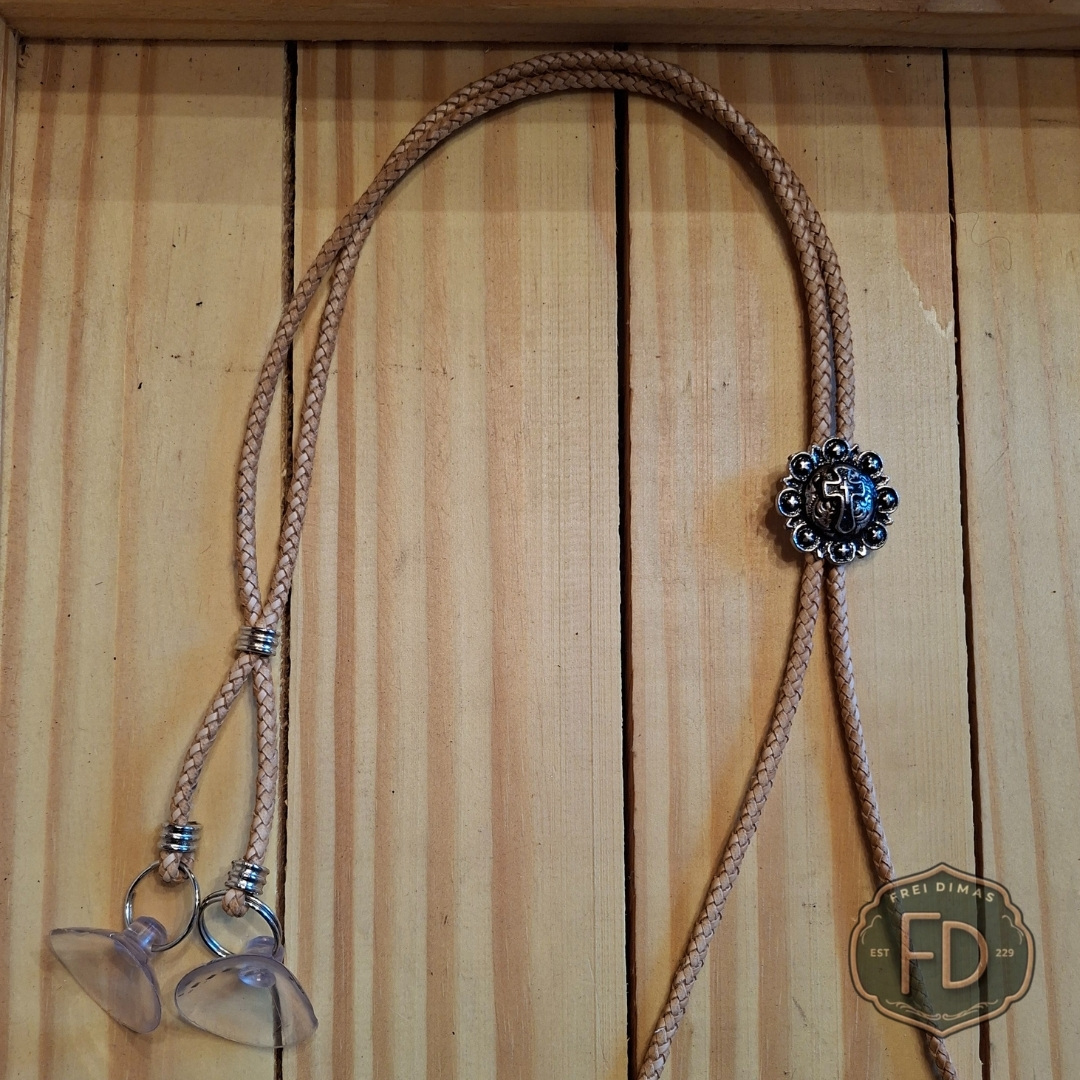 Suporte de Para-Brisa Para Chapéu C/ Broche Tambor